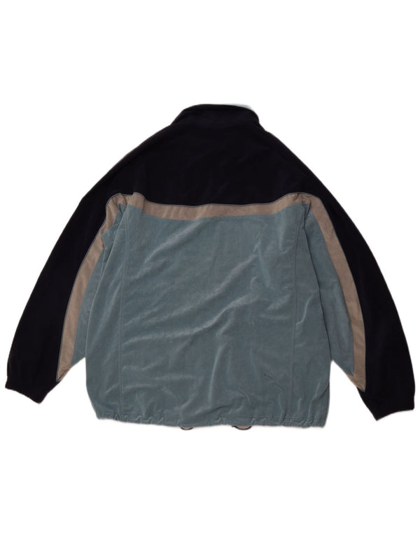 Ανδρική αθλητική φόρμα ASICS Top Jacket Large Blue Colourblock Polyester Sports