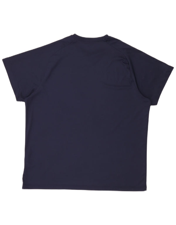 Puma Ανδρικό T-Shirt Top 3XL Navy Blue Polyester