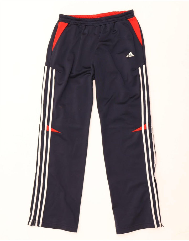 Παντελόνι αθλητικής φόρμας Adidas Boys 11-12 ετών Navy Blue Colorblock Polyester
