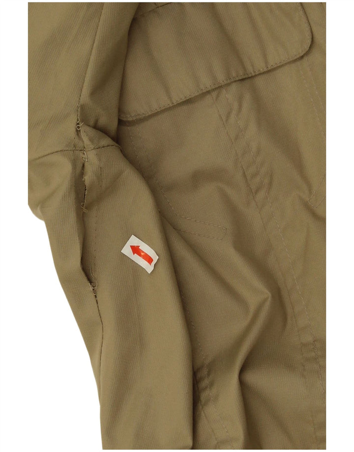 Brugi Γυναικείο Μπουφάν Utility Oversized UK 10 Small Beige Polyester