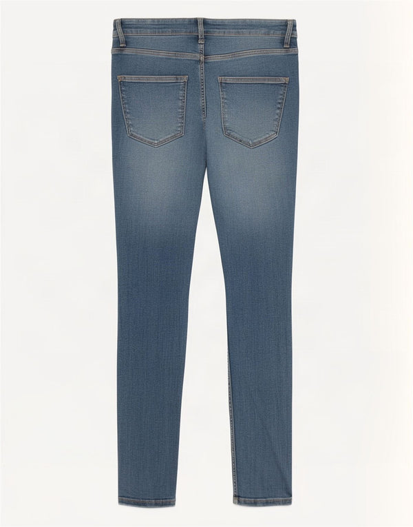 Zara Γυναικείο Skinny Jeans EU 40 Medium W30 L28 Blue Cotton