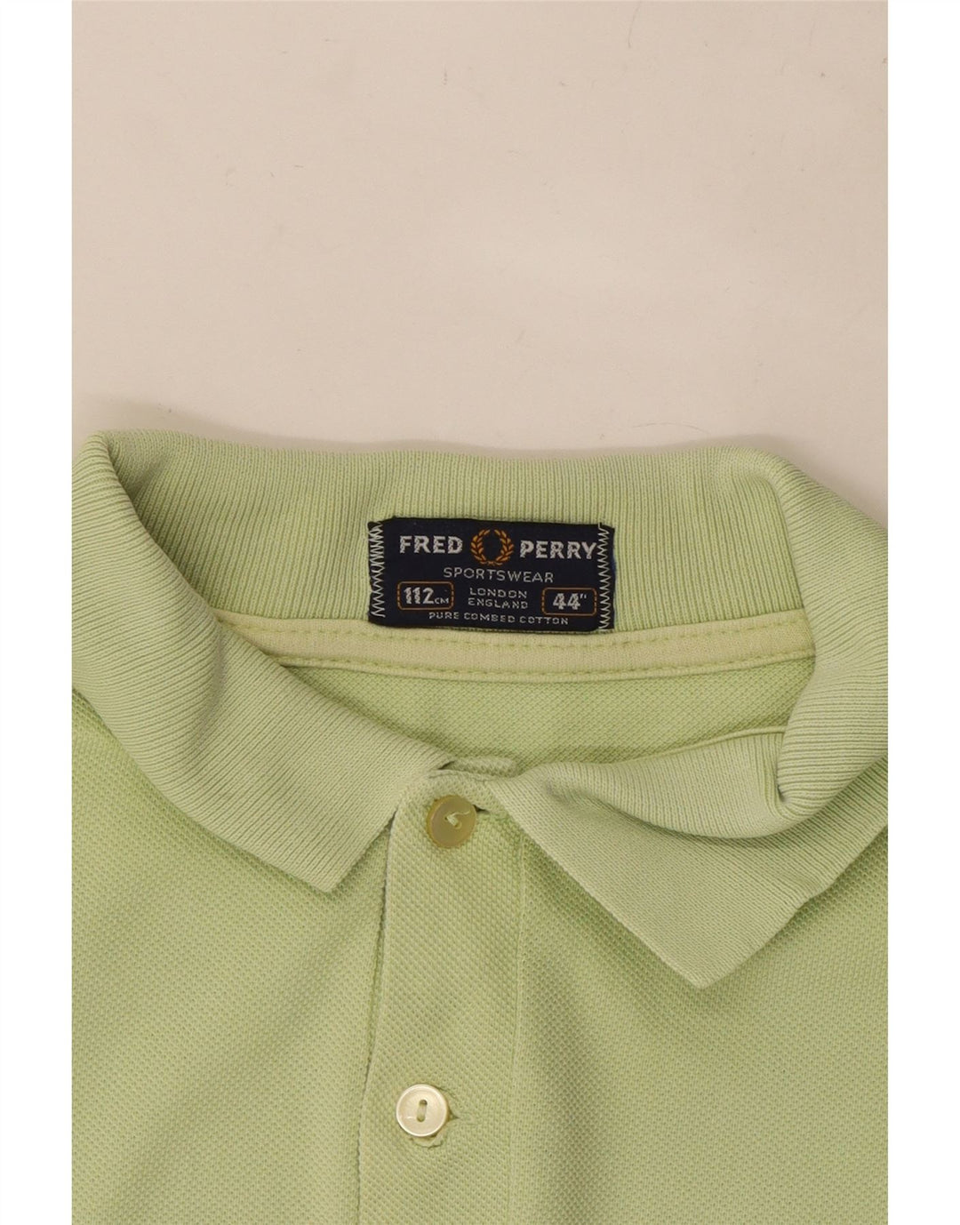 FRED PERRY Ανδρικό Πόλο Μπλουζάκι Μεσαίο Πράσινο