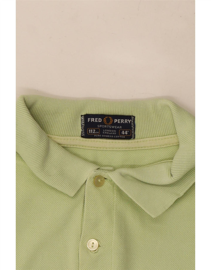 FRED PERRY Ανδρικό Πόλο Μπλουζάκι Μεσαίο Πράσινο