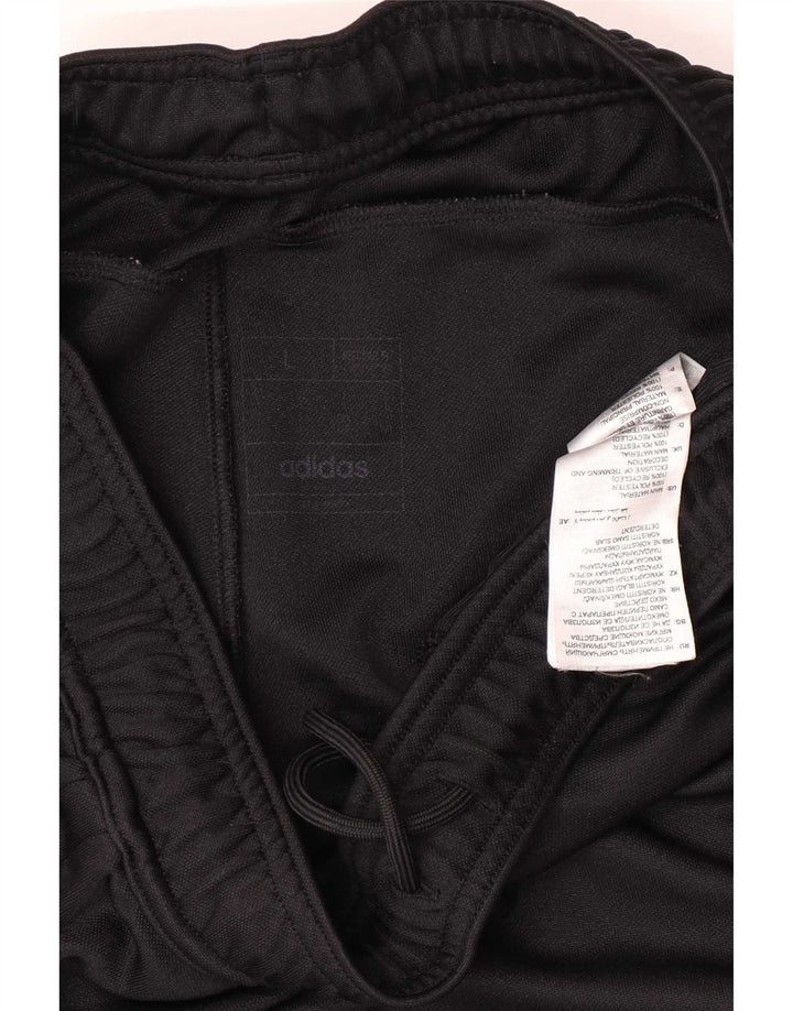 Ανδρικό αθλητικό σορτς Adidas Aeroready Regular Fit μεγάλο μαύρο πολυεστέρα