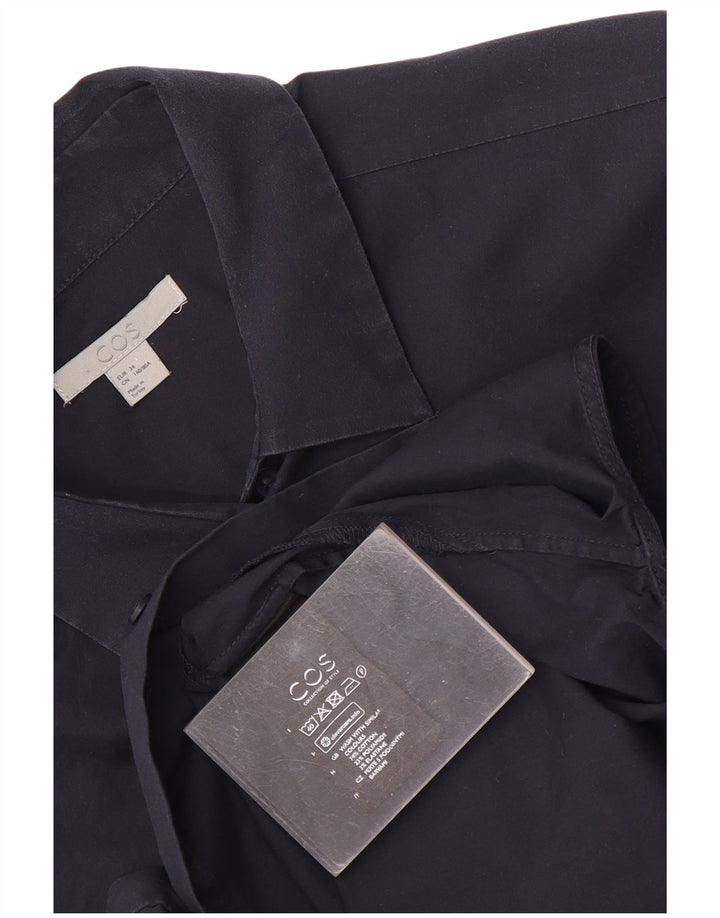 Cos Γυναικείο πουκάμισο EU 34 XS Navy Blue Cotton