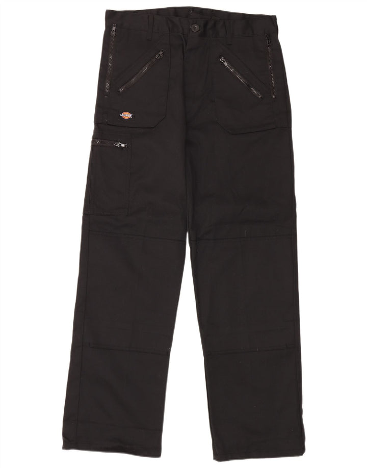 Ανδρικό ίσιο παντελόνι Cargo Dickies W32 L31 Μαύρο πολυεστέρα
