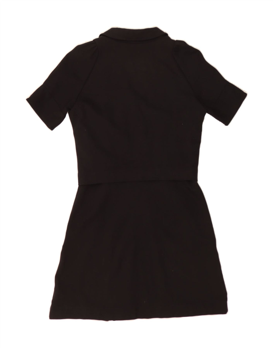 MOSCHINO Womens Basic Dress UK 12 Medium Black Viscose Vintage Moschino and Second-Hand Moschino from Messina Hembry 