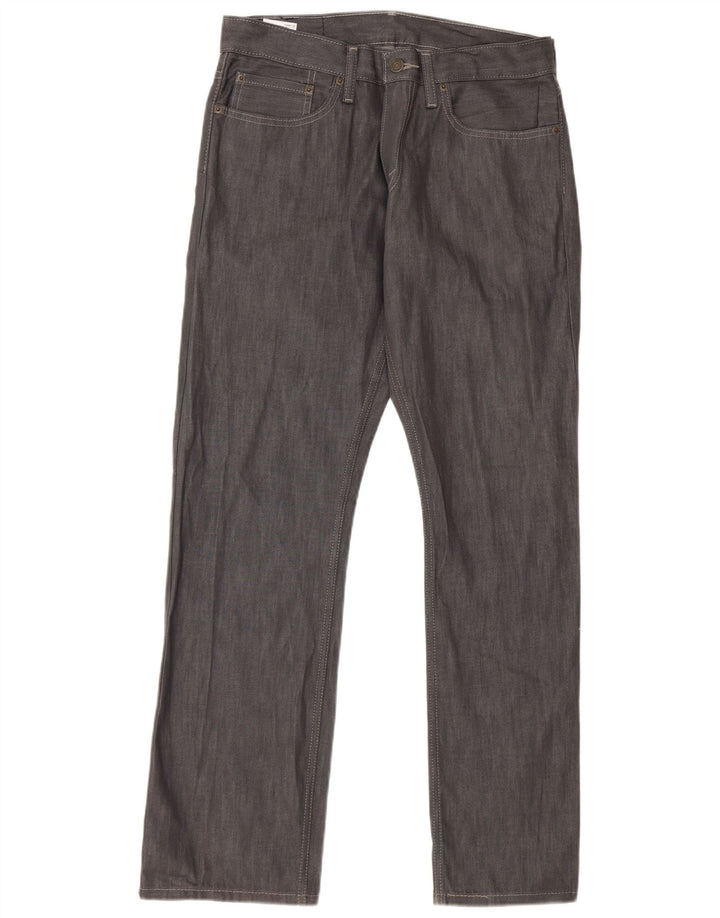 Ανδρικό τζιν LEVI'S ίσιο W32 L32 Γκρι βαμβακερό