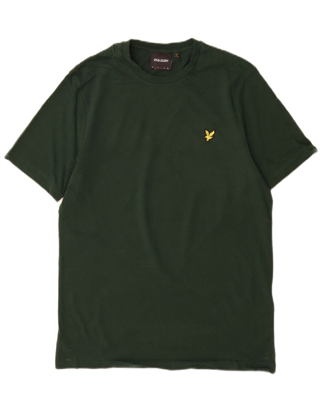 Ανδρικό T-Shirt Lyle & Scott Top Μικρό πράσινο βαμβακερό