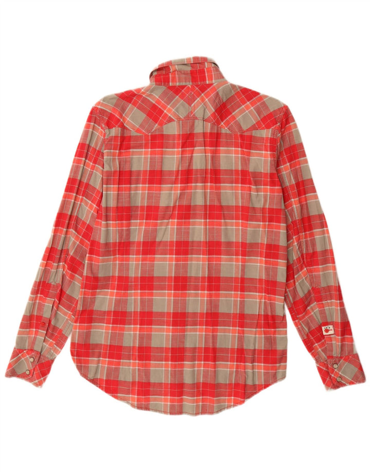Ανδρικό πουκάμισο DIESEL Small Red Check Cotton