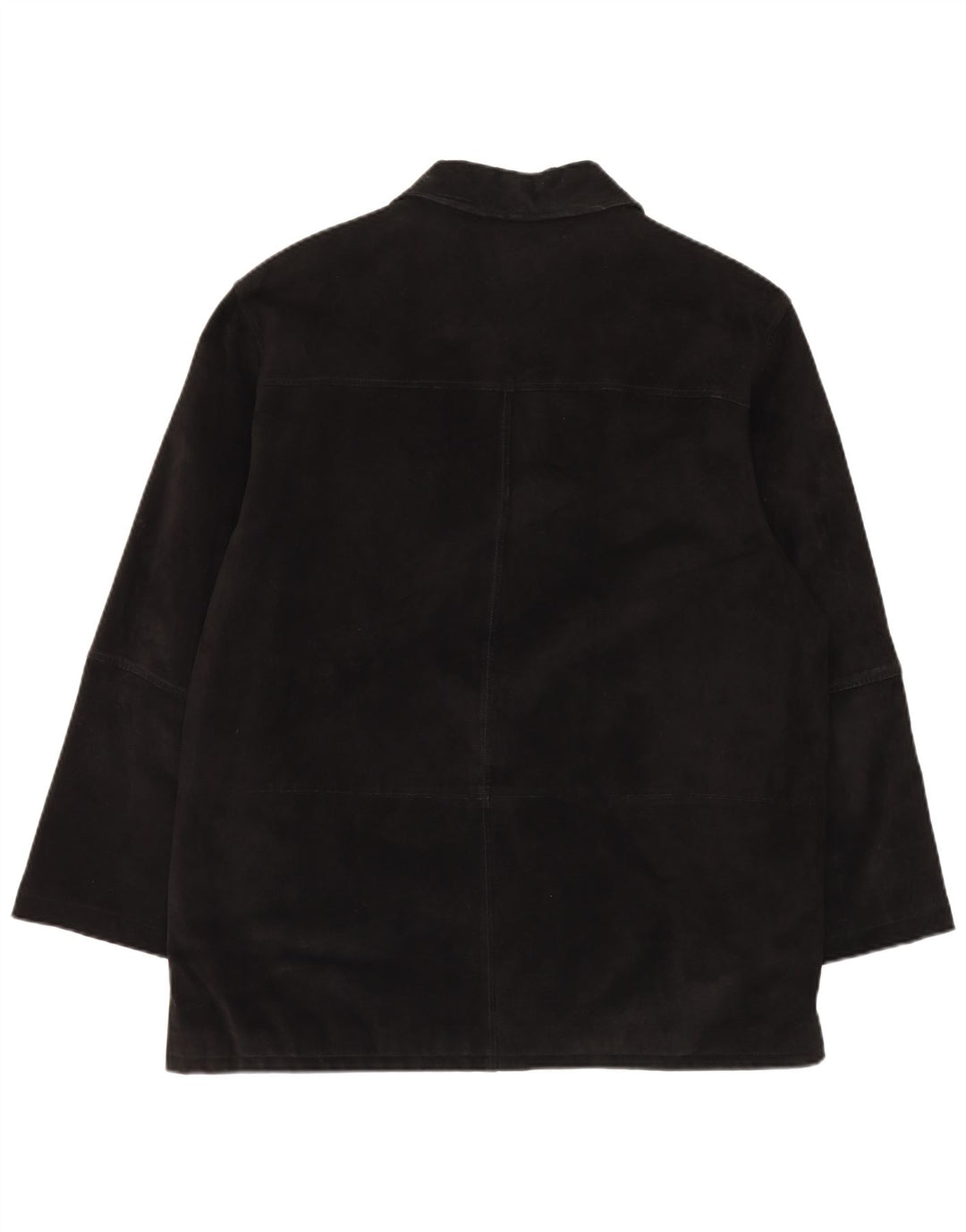 Vintage Ανδρικό Σουέντ Μπουφάν UK 42 XL Μαύρο Δερμάτινο