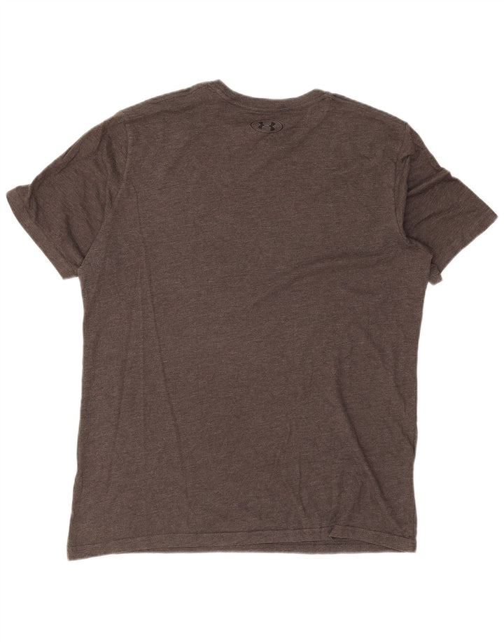 Ανδρικό γραφικό μπλουζάκι Under Armour Top Medium Grey