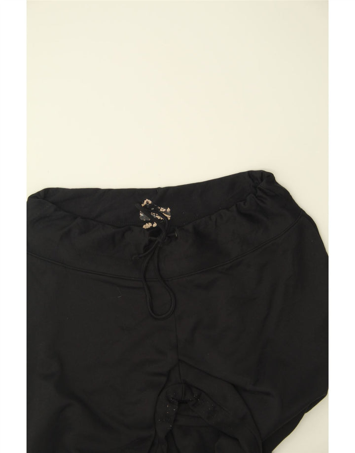 COLUMBIA Womens Tracksuit Trousers UK 14 Medium  Black Polyester Vintage Columbia and Second-Hand Columbia from Messina Hembry 