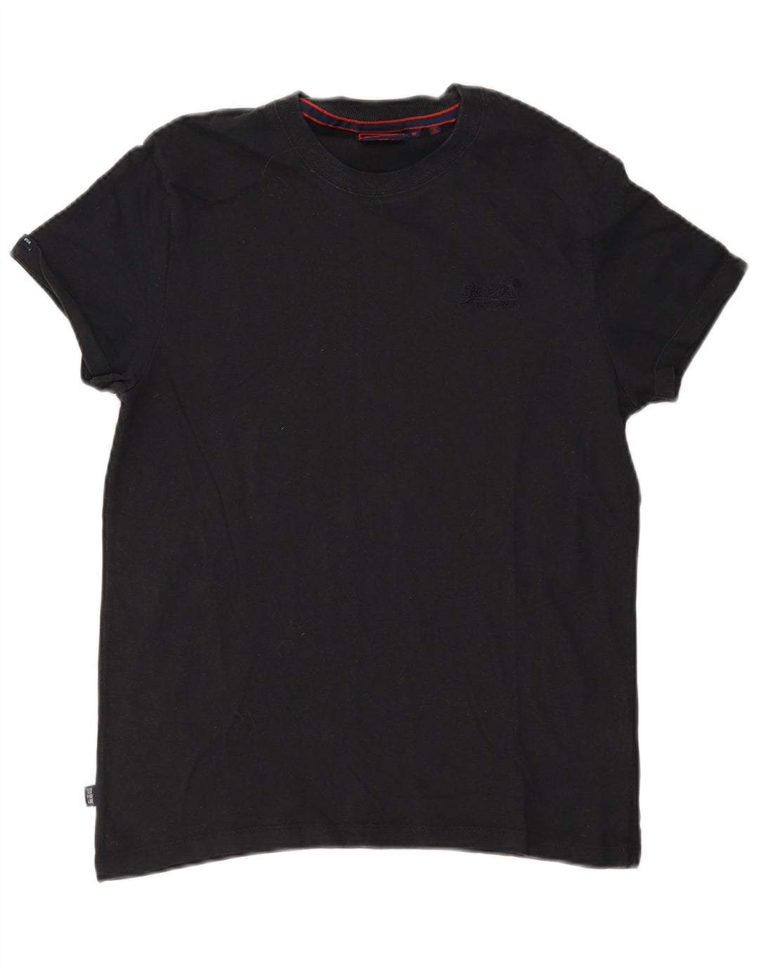 Ανδρικό T-Shirt Superdry Top Μεσαίο μαύρο βαμβακερό