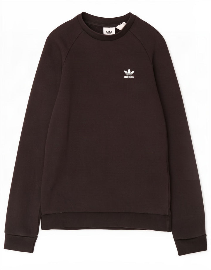 Ανδρικό φούτερ Adidas Jumper Μικρό μαύρο βαμβακερό