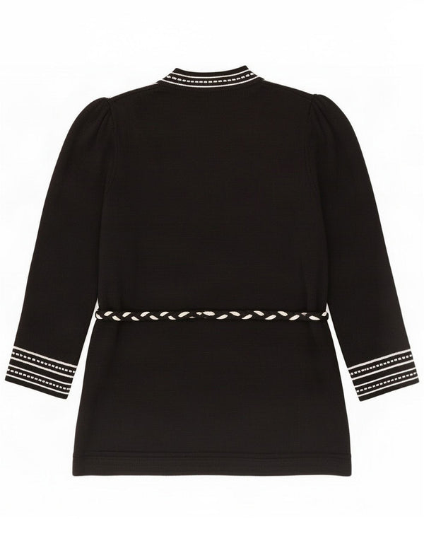 Γυναικεία ζακέτα Vintage UK 16 Large Black Colourblock