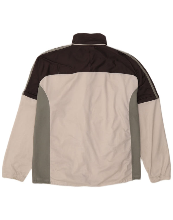 Ανδρική φόρμα Asics Top Jacket Large White Colourblock