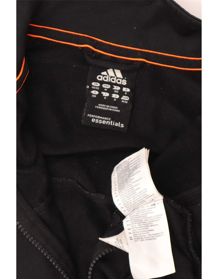Ανδρική φόρμα Adidas Top Jacket UK 40/42 Μεσαίο Μαύρο Πολυεστέρα