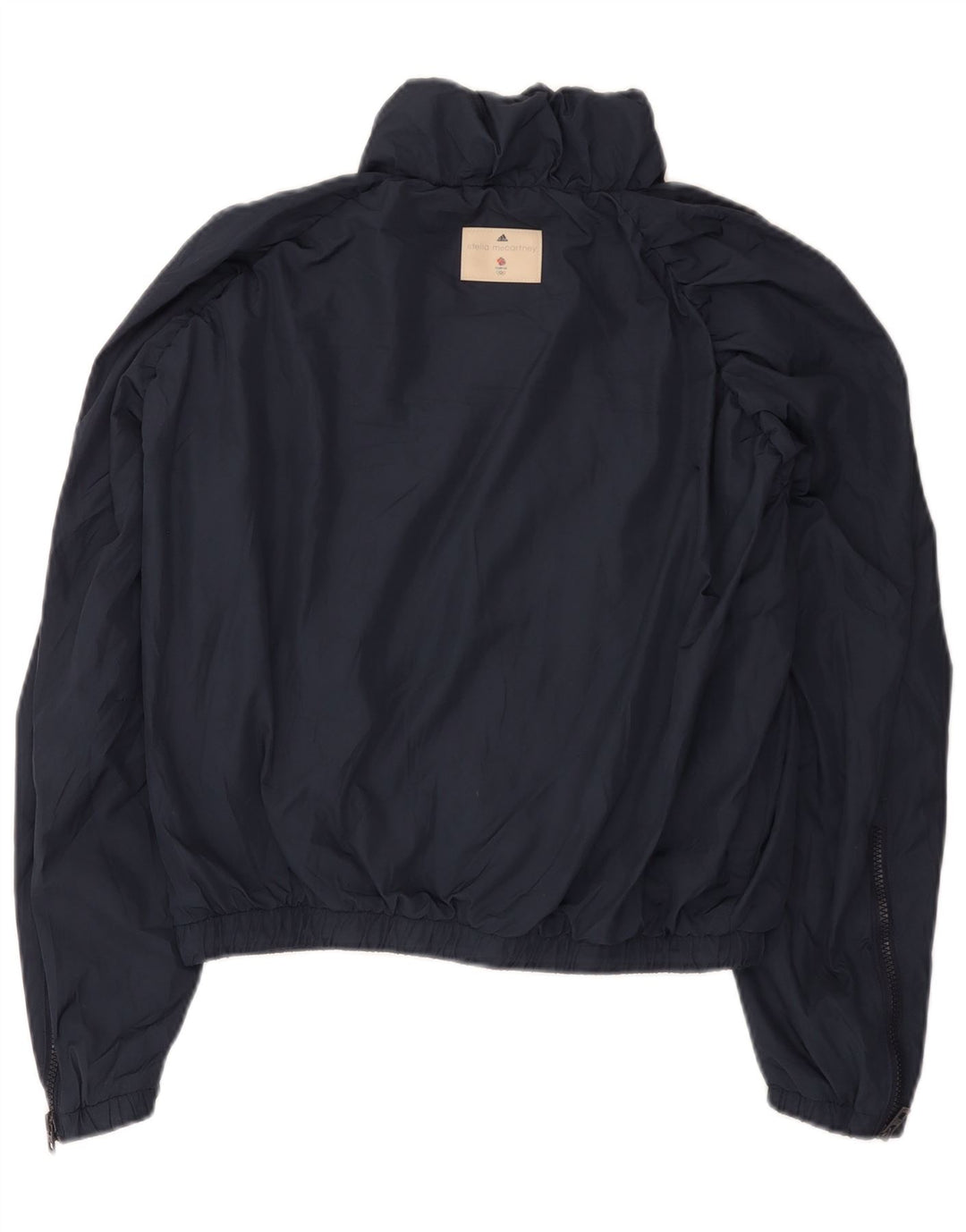 Adidas Γυναικείο μπουφάν βροχής Stella McCartney UK 10 Small Navy Blue