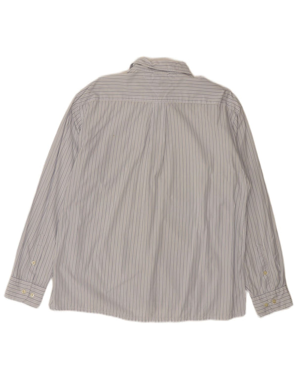 Ανδρικό πουκάμισο Tommy Hilfiger Large Blue Pinstripe Βαμβακερό