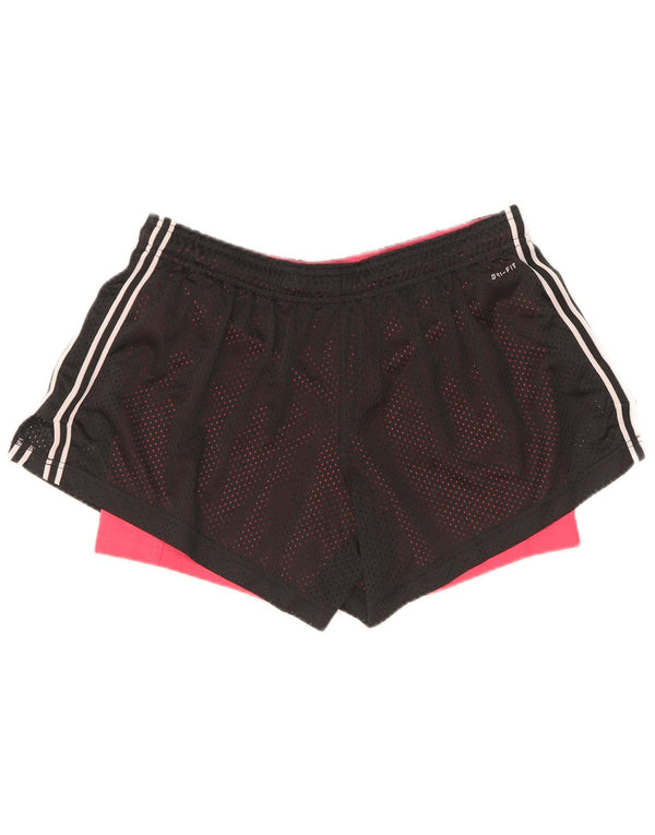 Γυναικείο αθλητικό σορτς Nike Dri Fit UK 14 μεγάλο μαύρο πολυεστέρα