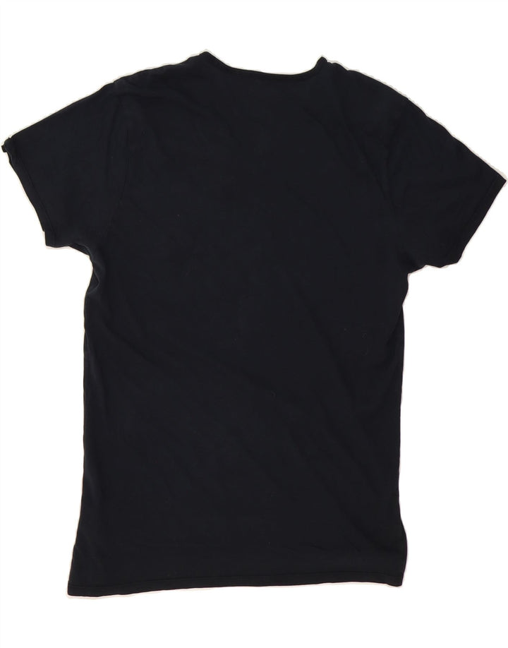 PUMA Mens T-Shirt Top Large Navy Blue Cotton Vintage Puma and Second-Hand Puma from Messina Hembry 