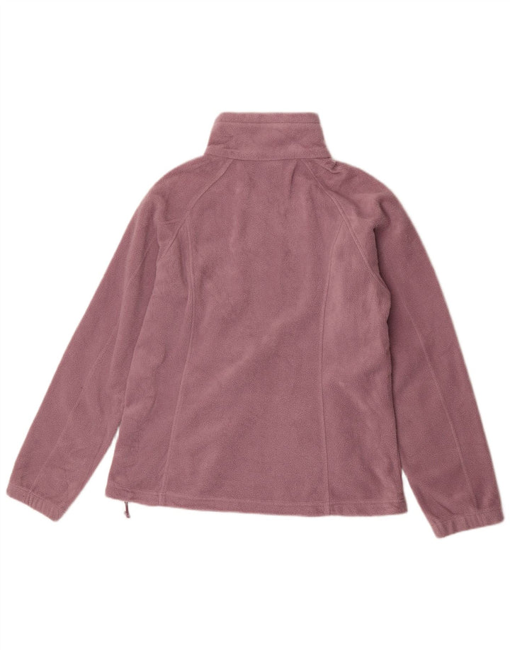 Columbia Γυναικείο Fleece Jacket UK 16 Large Purple Polyester