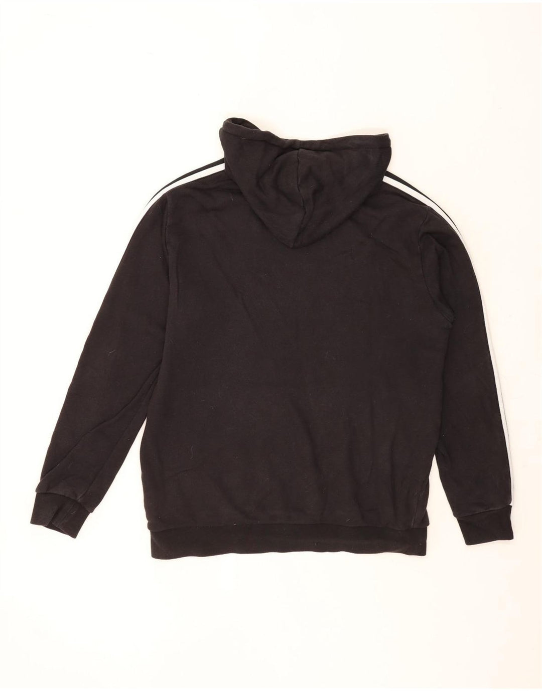 Adidas Ανδρικό Hoodie Jumper Μεγάλο Μαύρο Βαμβακερό