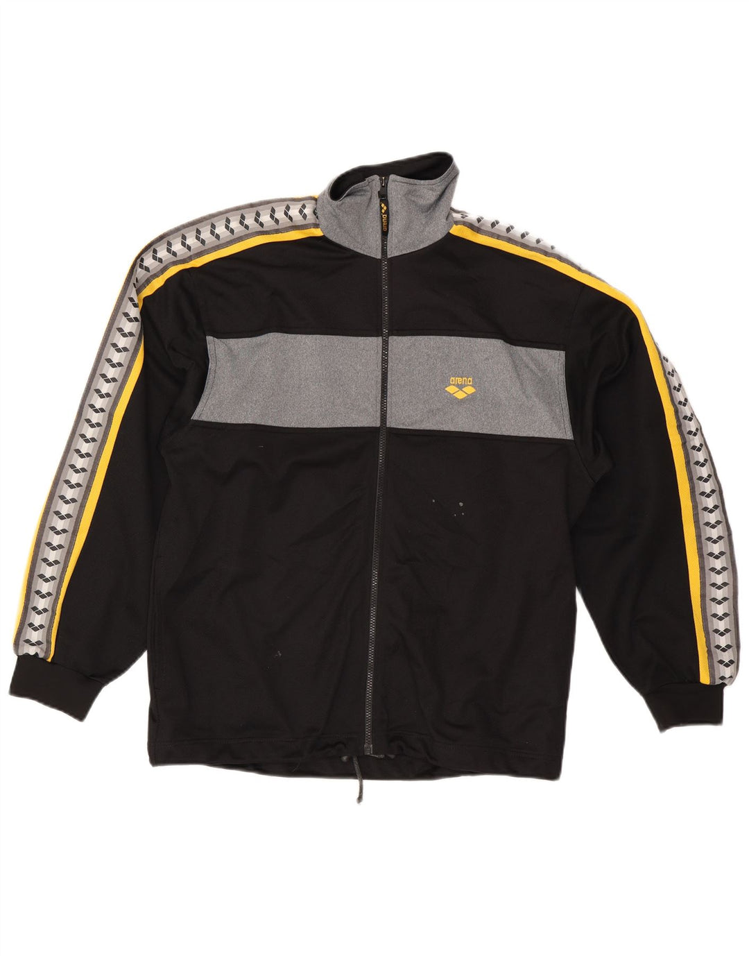 Ανδρική φόρμα γυμναστικής γραφική ARENA Top Jacket Large Black Colourblock