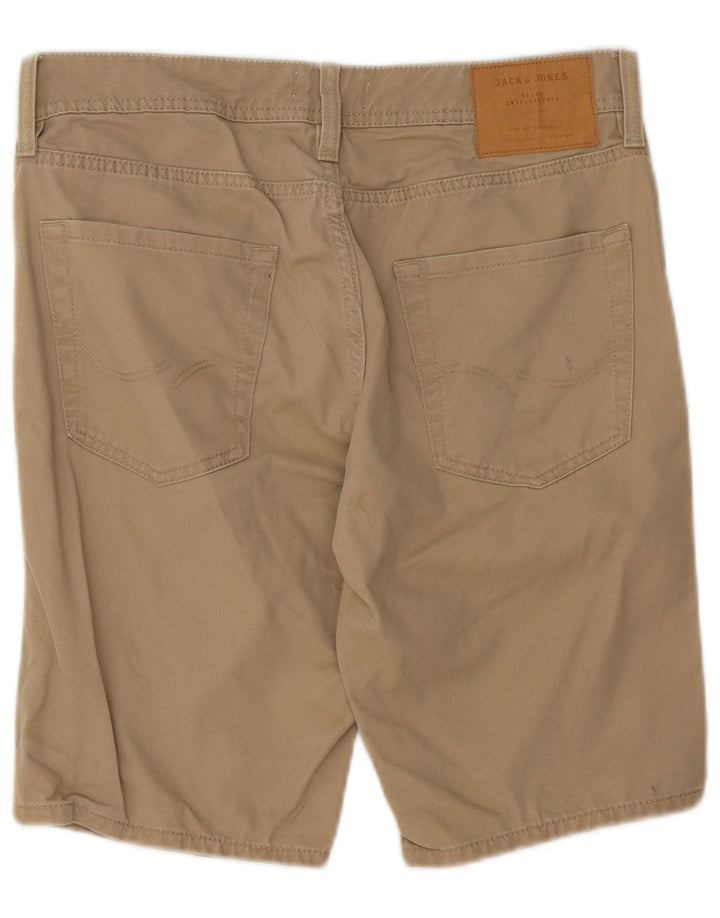 Ανδρικό σορτς Jack & Jones Casual Small W29 Μπεζ βαμβακερό