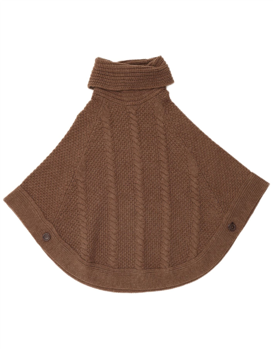 Joules Γυναικείο Πόντσο Jumper UK 10 Μικρό Καφέ Ακρυλικό