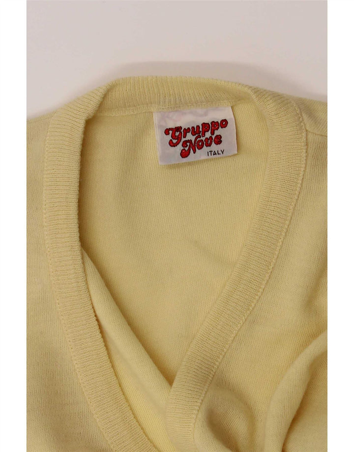Vintage ανδρικό γιλέκο Tank Top IT 52 Large Yellow