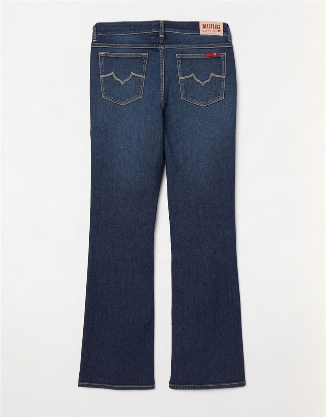 Mustang Γυναικείο Bootcut Jeans W32 L32 Navy Blue Cotton