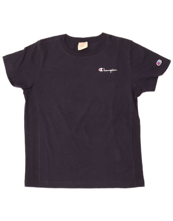 Ανδρικό T-Shirt Champion Top Small Navy Blue από βαμβάκι