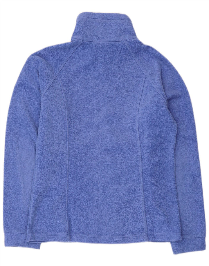 Columbia Boys Fleece Jacket 14-15 Years Blue Polyester