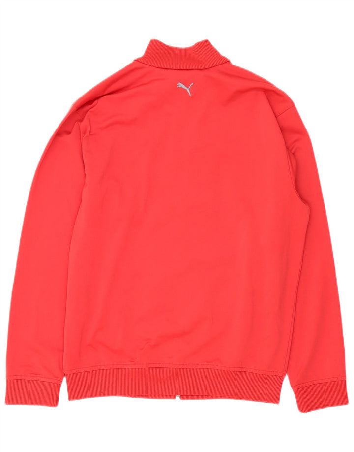 Puma Boys Graphic αθλητική φόρμα Top Jacket 11-12 Years Red Polyester