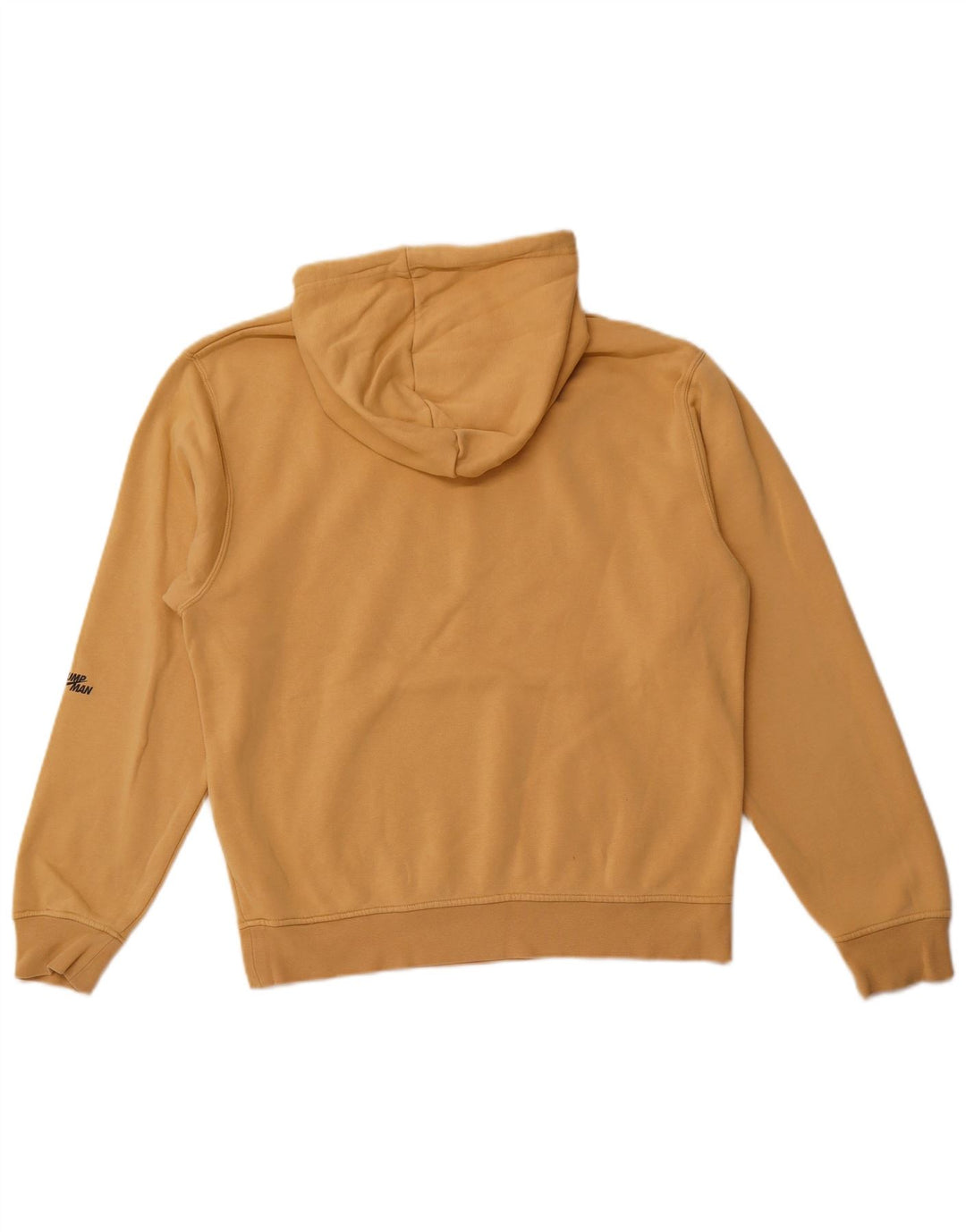 JORDAN Ανδρικό γραφικό μπλουζάκι με κουκούλα, μικρό κίτρινο βαμβακερό