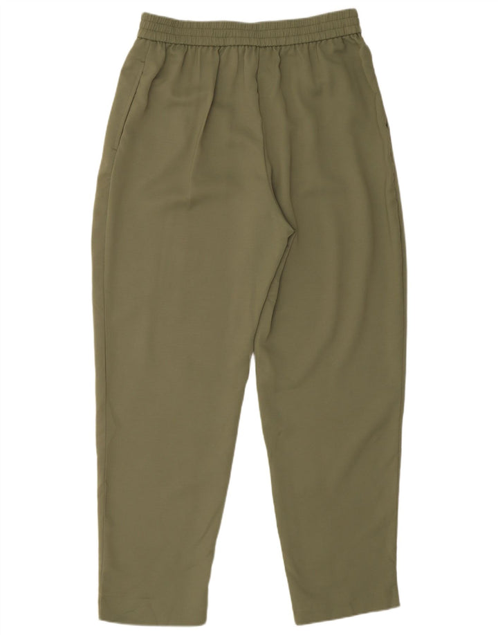 Zara Γυναικεία φόρμα παντελόνι UK 8 Small Khaki Polyester