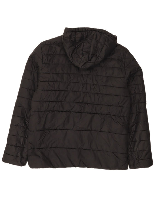 Jack & Jones Ανδρικό μπουφάν με κουκούλα UK 40 Large Black
