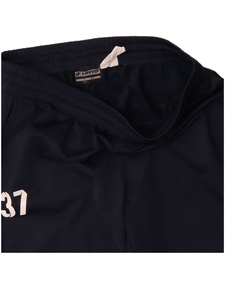 Ανδρική φόρμα Lotto Παντελόνι XL Navy Blue Polyester