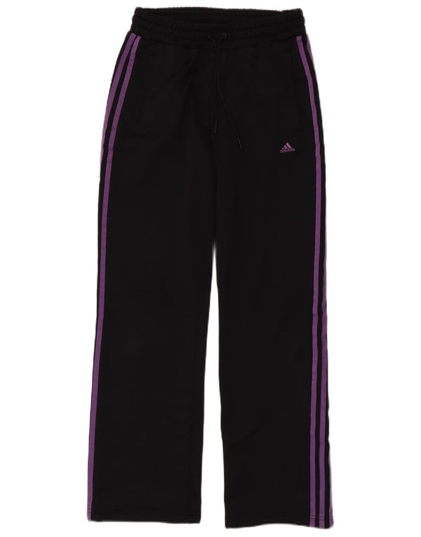 Γυναικεία αθλητική φόρμα Adidas Παντελόνι UK 10 Small Black Polyester