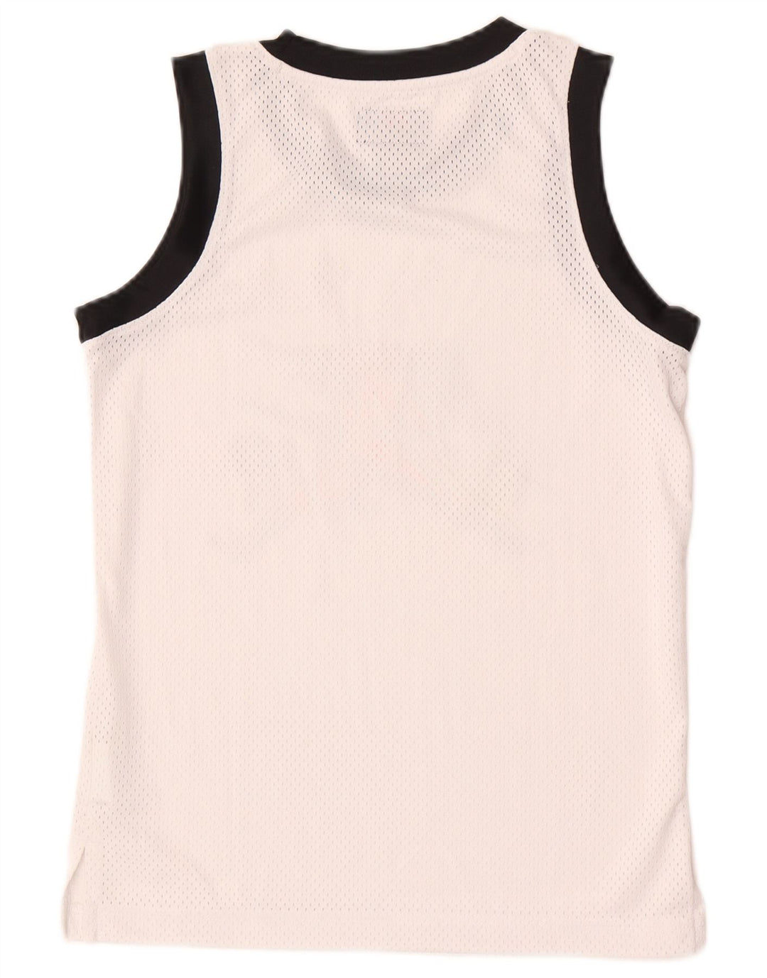JORDAN Boys Graphic Vest Top 10-11 Years Medium White Colourblock
