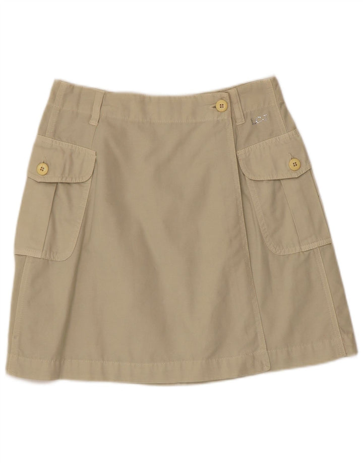 Les Copains Γυναικεία Φούστα Wrap Cargo W28 Medium Beige