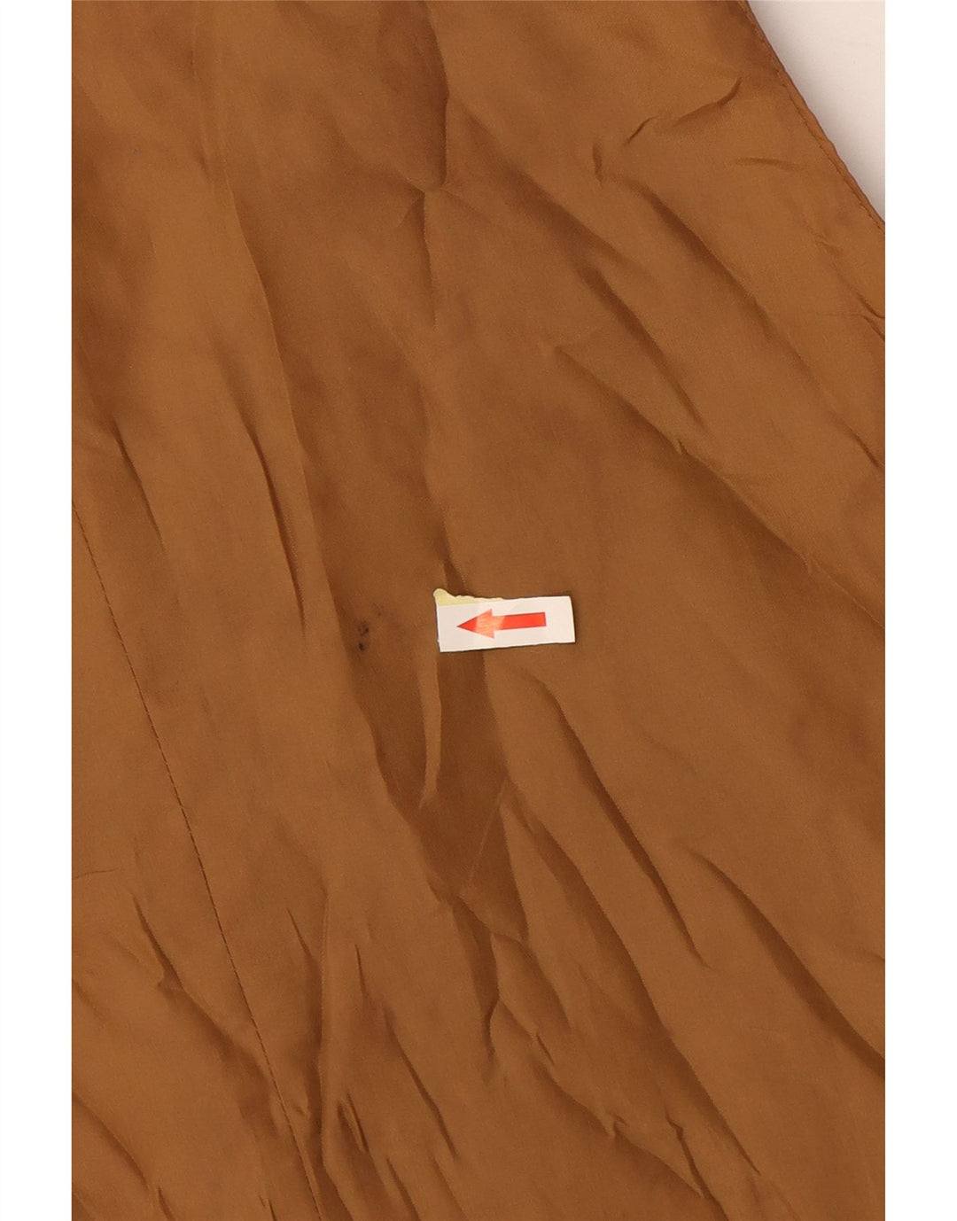 Vintage Ανδρικό Γιλέκο Μεσαίο Μπεζ Δέρμα