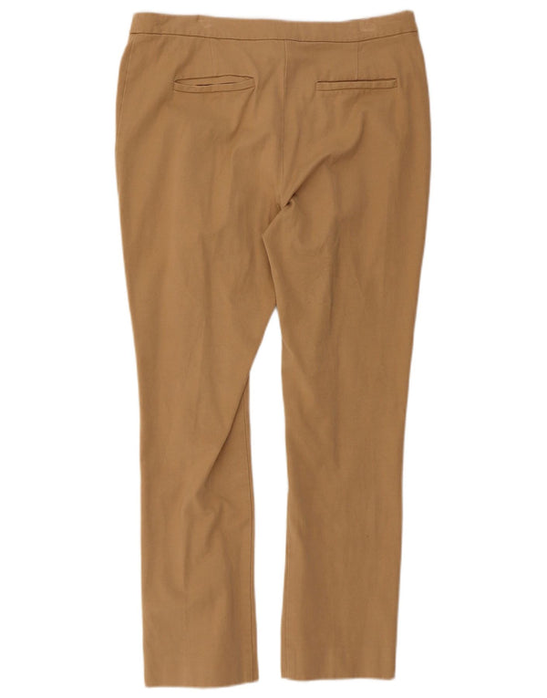 John Lewis Γυναικείο Slim Casual Παντελόνι UK 12 Medium W30 Beige Viscose
