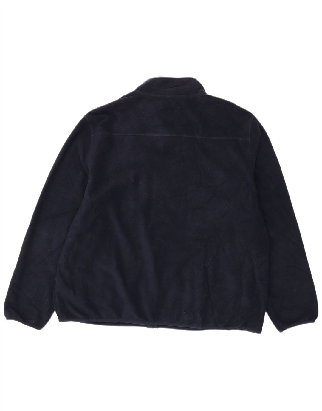 MARKS & SPENCER Ανδρικό Fleece Jacket UK 46 3XL Navy Blue Polyester