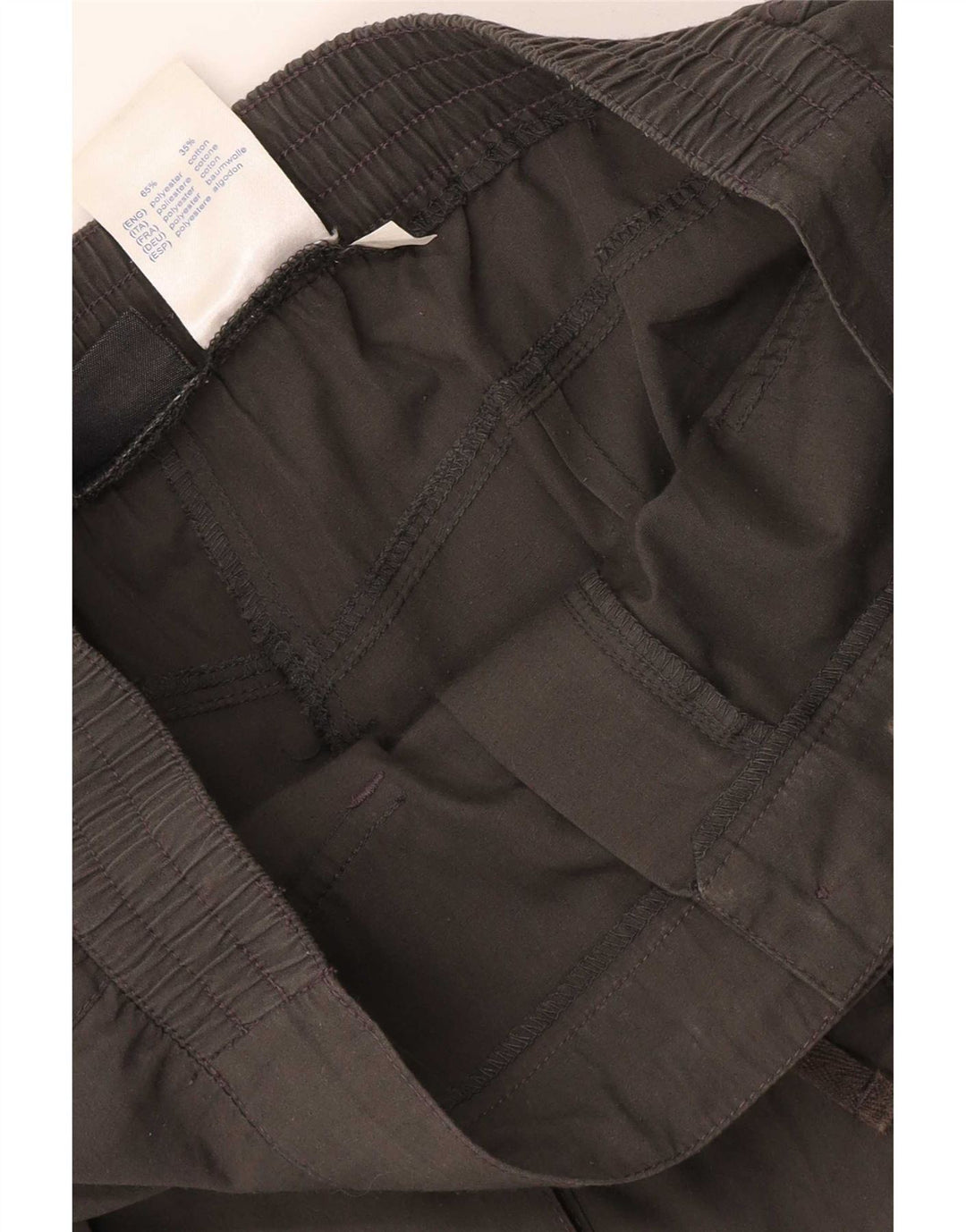 Lotto Γυναικείο Cropped Παντελόνι UK 12 Medium W30 L25 Grey Polyester