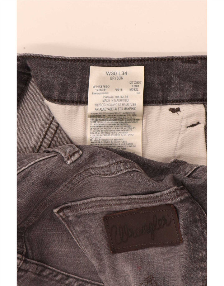Wrangler Γυναικείο Slim Jeans W30 L31 Γκρι βαμβακερό
