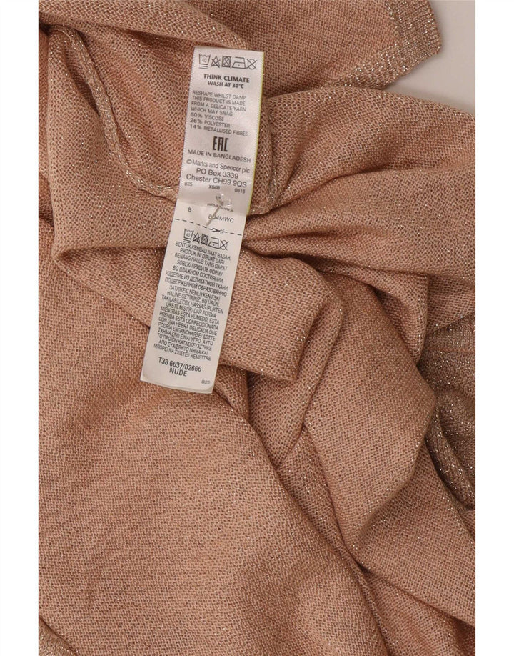 Marks & Spencer Γυναικείο Γιλέκο Τοπ UK 12 μεσαία μπεζ βισκόζη