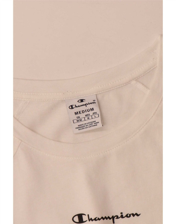 Ανδρικό T-Shirt Champion Graphic Top Medium White